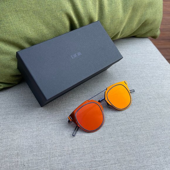 Dior Other - SOLD Dior Composit Orange Mirror Lenses